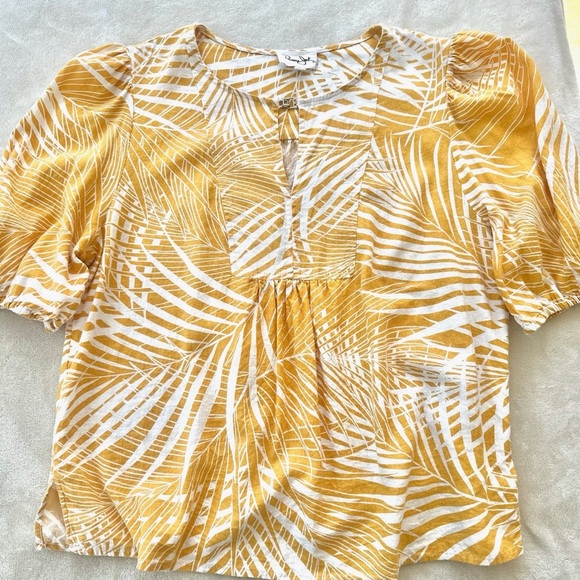 Panama Jack Top Beachy Linen Blend - Picture 1 of 10